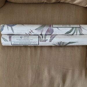 Mirage Floral Wallpaper - White and Green